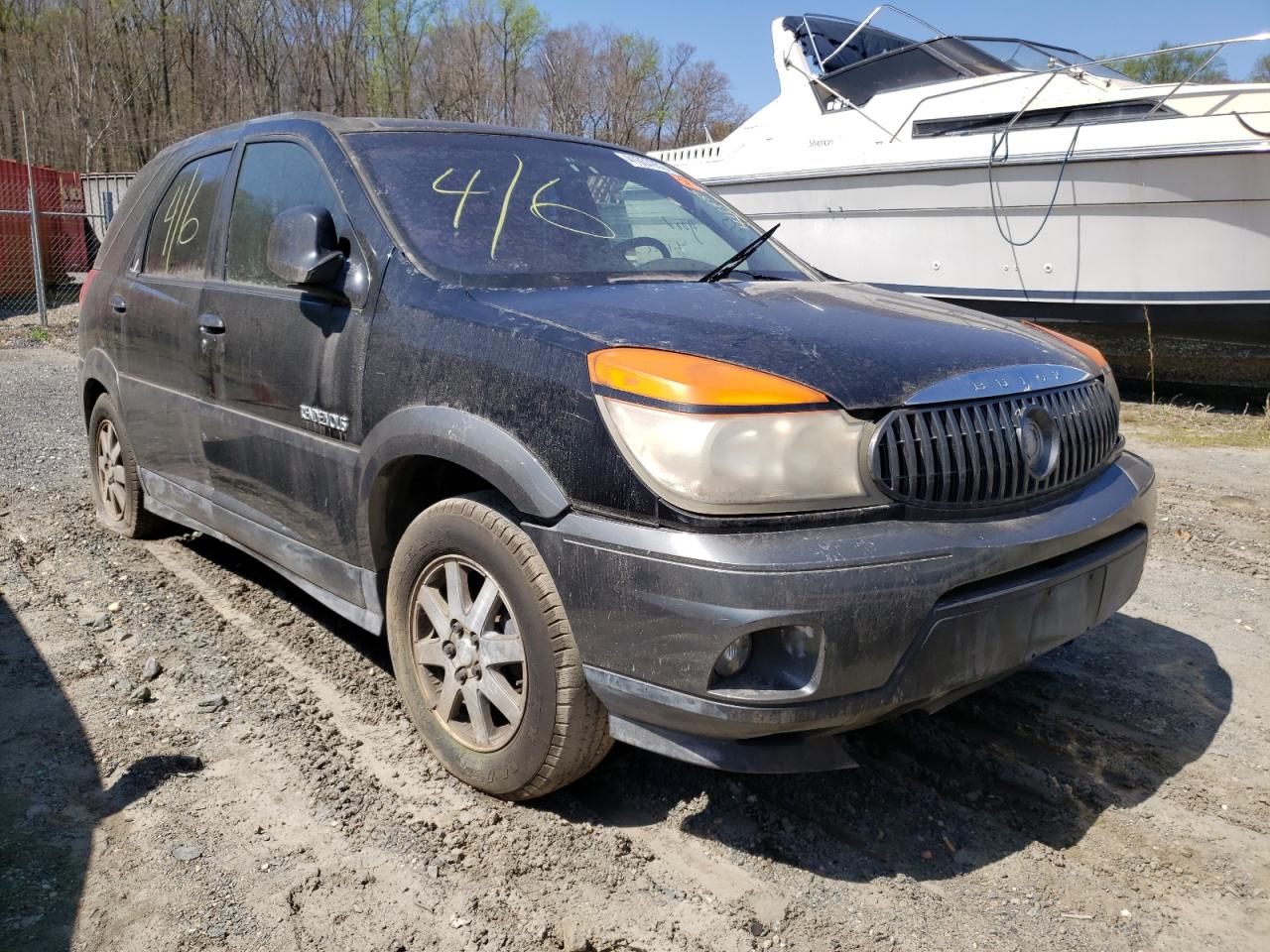 BUICK RENDEZVOUS 2002 with VIN 3G5DA03E62S523631 - Photo from auction