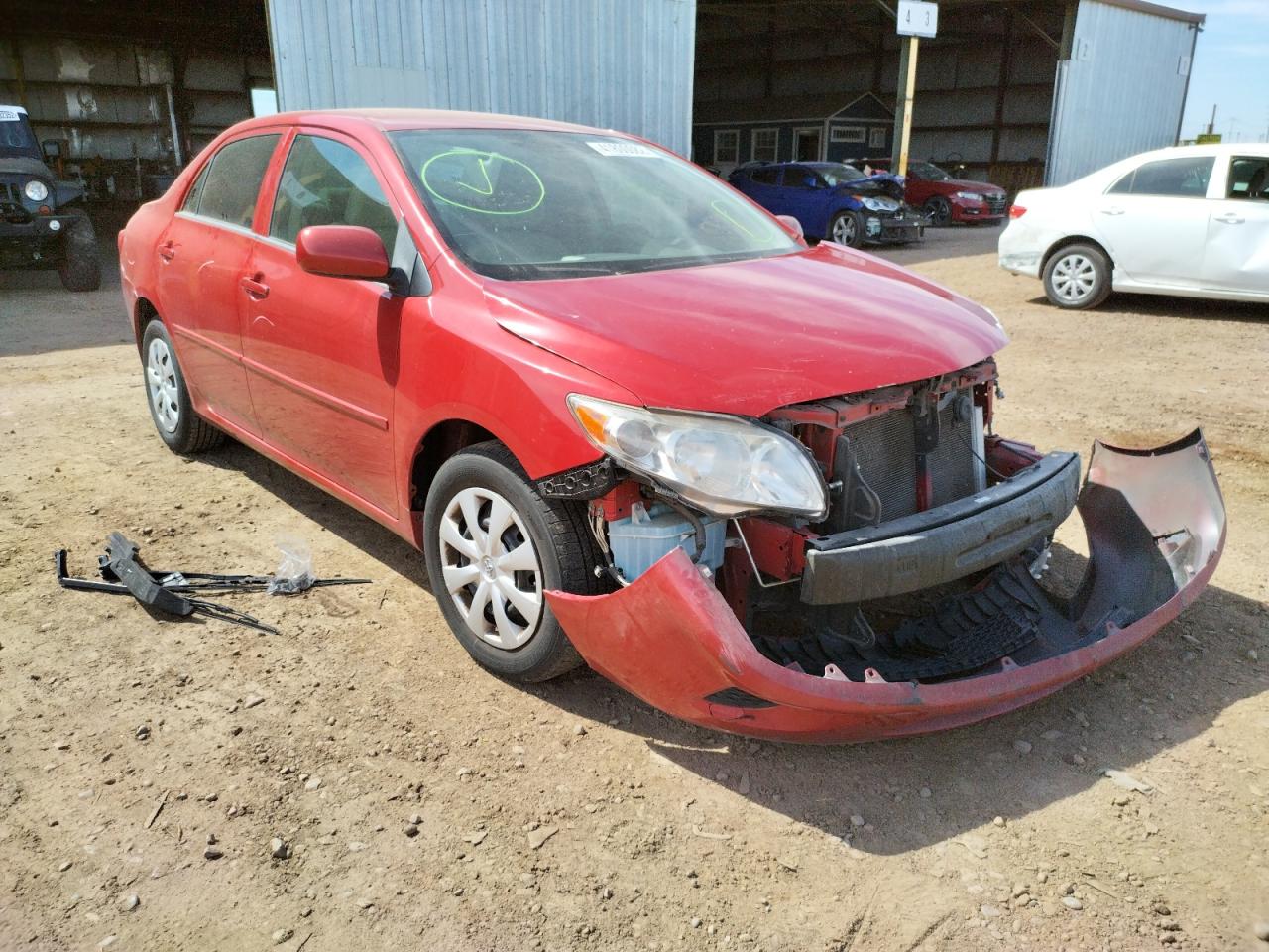 Photo 9 from auction – 2010 TOYOTA COROLLA BA with VIN 1NXBU4EE2AZ193749