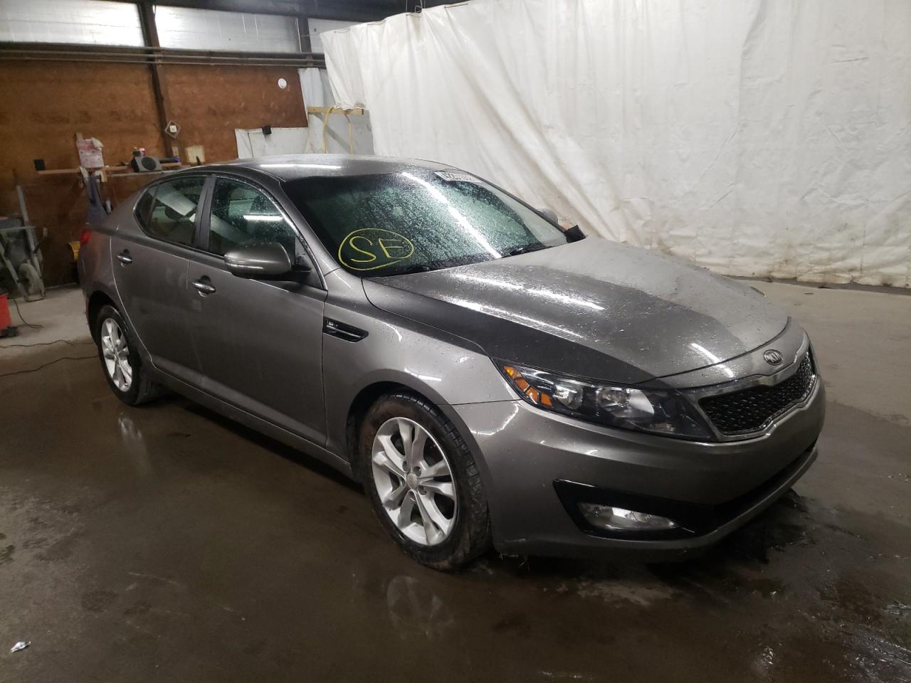 KIA OPTIMA LX 2013 with VIN 5XXGM4A77DG135647 - Photo from auction