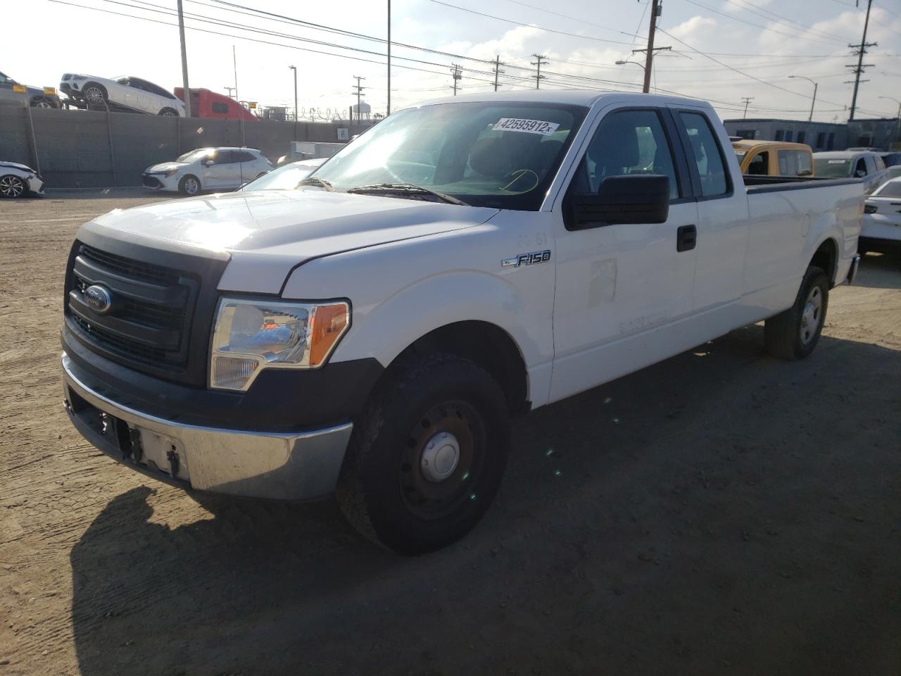 Photo 2 from auction – 2014 FORD F150 SUPER with VIN 1FTFX1CF9EKD83122