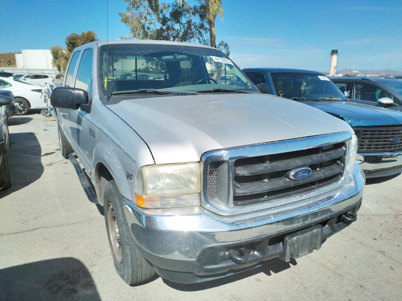 FORD F250 SUPER 2002 with VIN 1FTNW20L02EB66857 - Photo from auction