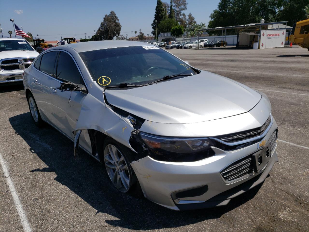 CHEVROLET MALIBU LT 2017 with VIN 1G1ZE5ST5HF113263 - Photo from auction