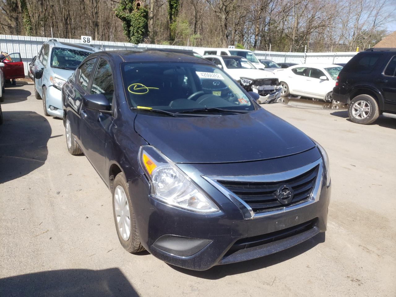 NISSAN VERSA S 2016 with VIN 3N1CN7AP2GL806540 - Photo from auction