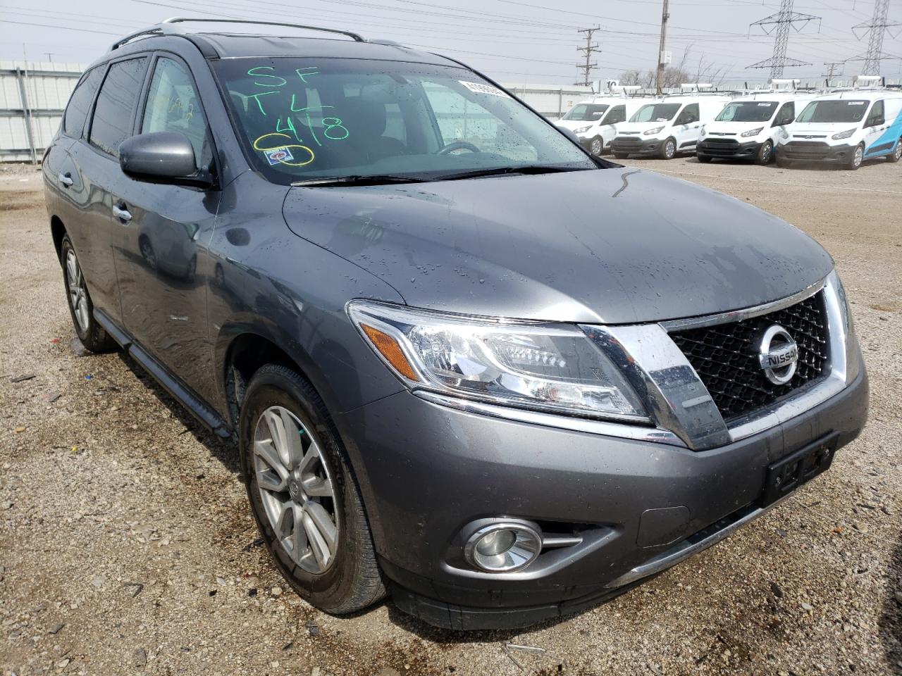 NISSAN PATHFINDER 2016 with VIN 5N1AR2MM1GC644596 - Photo from auction
