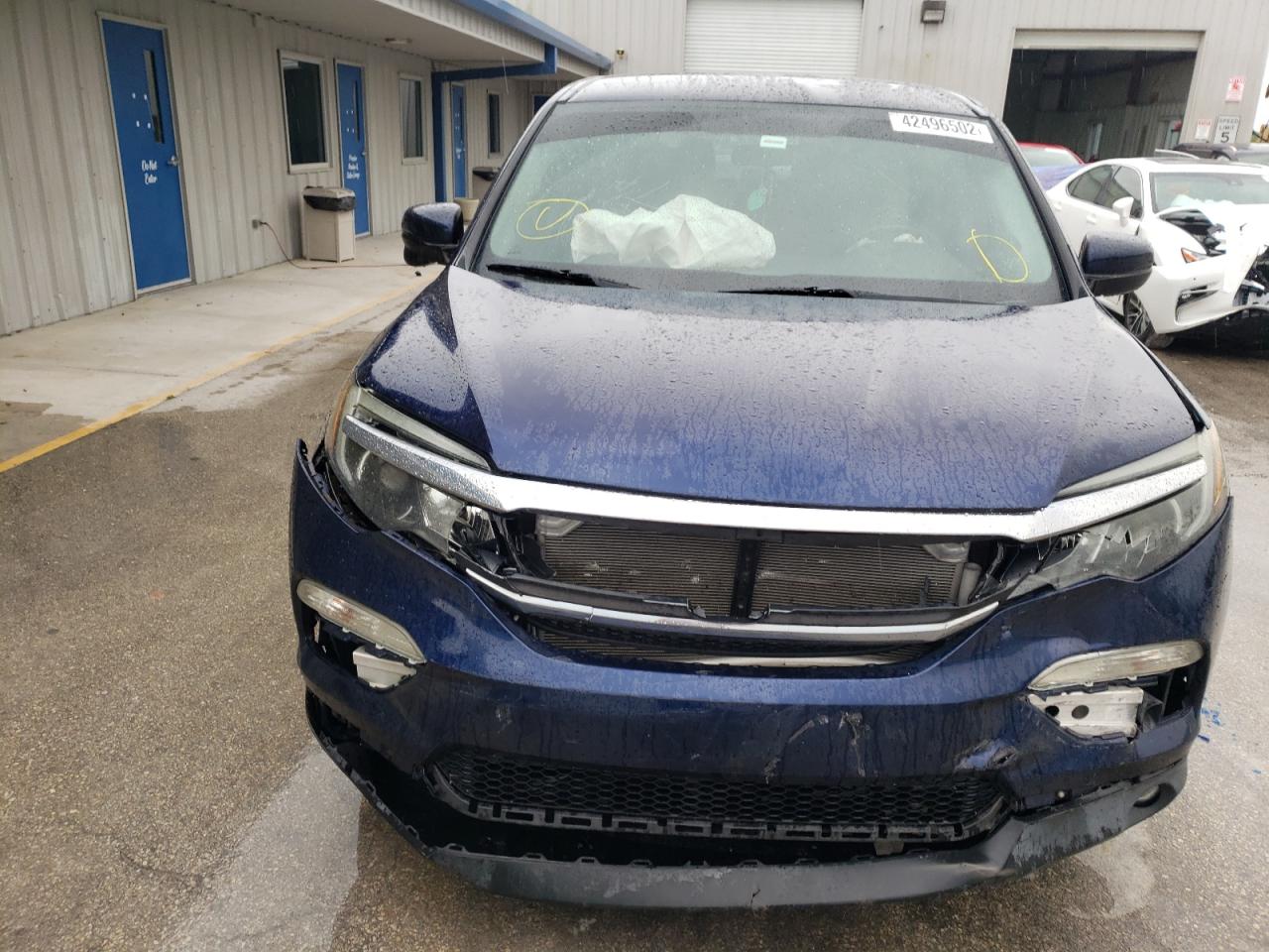Photo 9 from auction – 2016 HONDA PILOT EX with VIN 5FNYF5H39GB053420