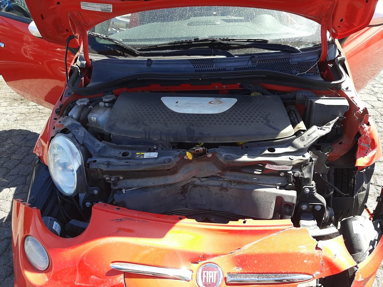 Photo 7 from auction – 2013 FIAT 500 ELECTR with VIN 3C3CFFGE0DT753489