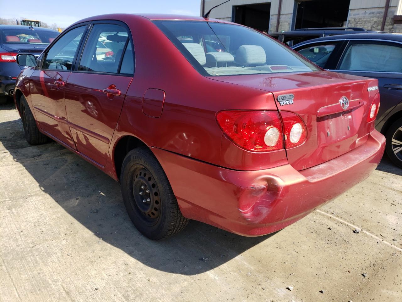 Photo 3 from auction – 2005 TOYOTA COROLLA CE with VIN 2T1BR32E25C408389