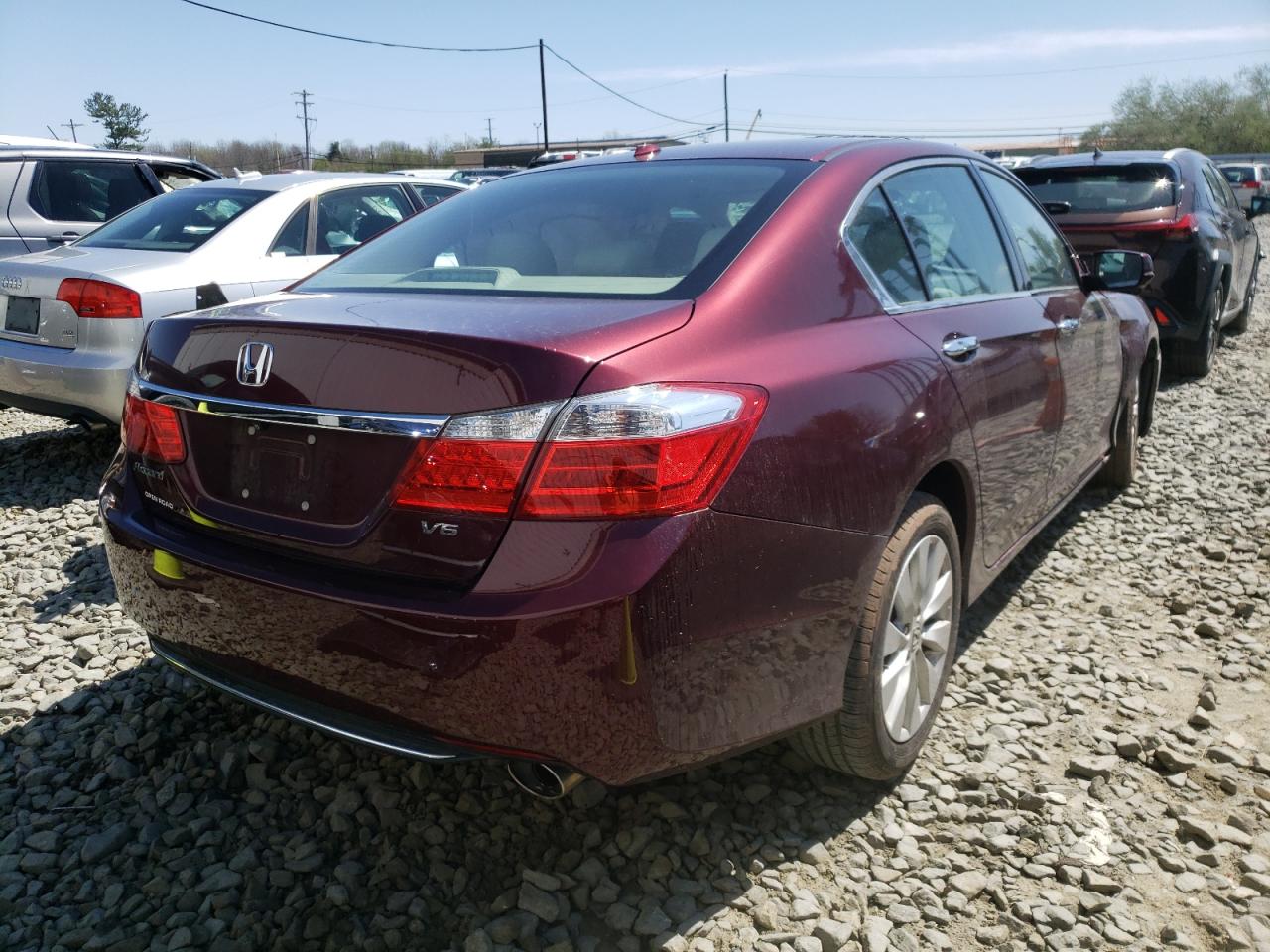 Photo 4 from auction – 2015 HONDA ACCORD EXL with VIN 1HGCR3F82FA036620