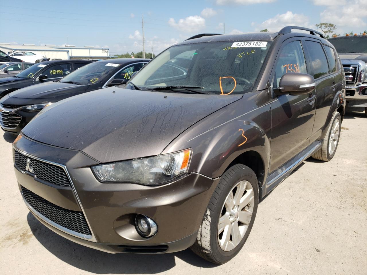 Photo 2 from auction – 2010 MITSUBISHI OUTLANDER with VIN JA4AS3AW5AZ010971