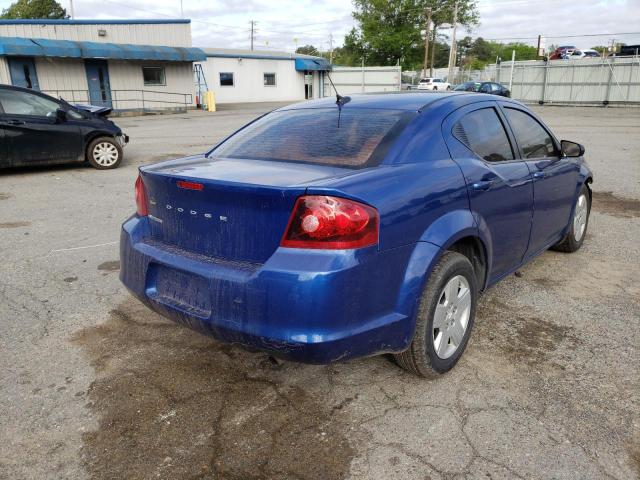 Photo 4 from auction – 2013 DODGE AVENGER SE with VIN 1C3CDZAB1DN667064