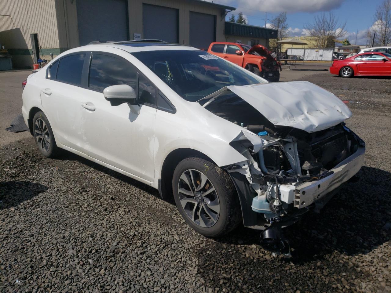 Photo 1 from auction – 2015 HONDA CIVIC EX with VIN 19XFB2F86FE203004