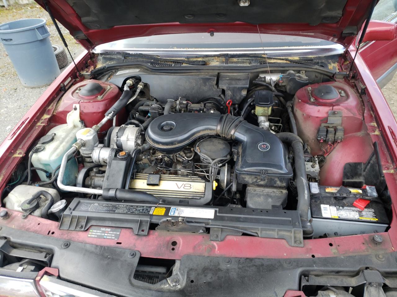 Photo 7 from auction – 1989 CADILLAC DEVILLE with VIN 1G6CD5153K4215704