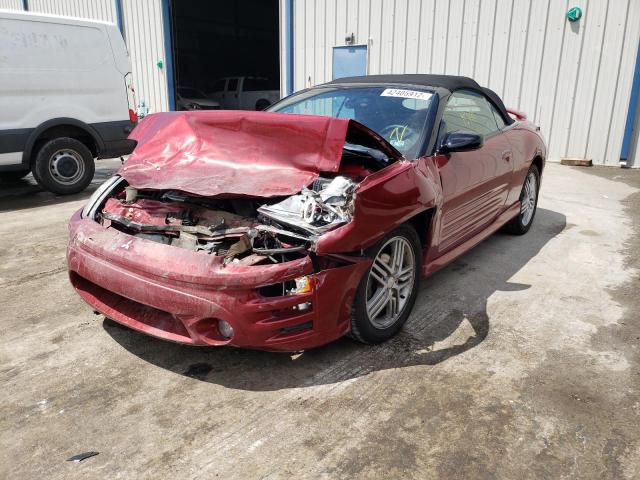 Photo 2 from auction – 2003 MITSUBISHI ECLIPSE SP with VIN 4A3AE55H33E026534