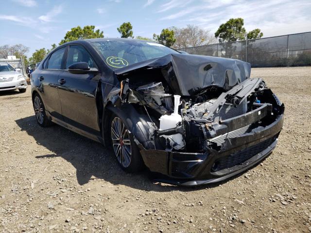 Photo 1 from auction – 2021 KIA FORTE GT with VIN 3KPF44AC0ME409465