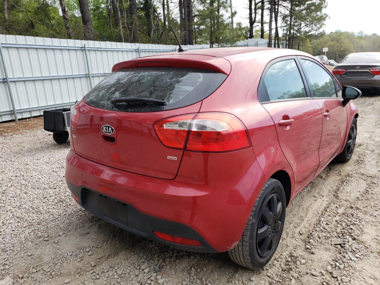 Photo 4 from auction – 2013 KIA RIO LX with VIN KNADM5A31D6111135