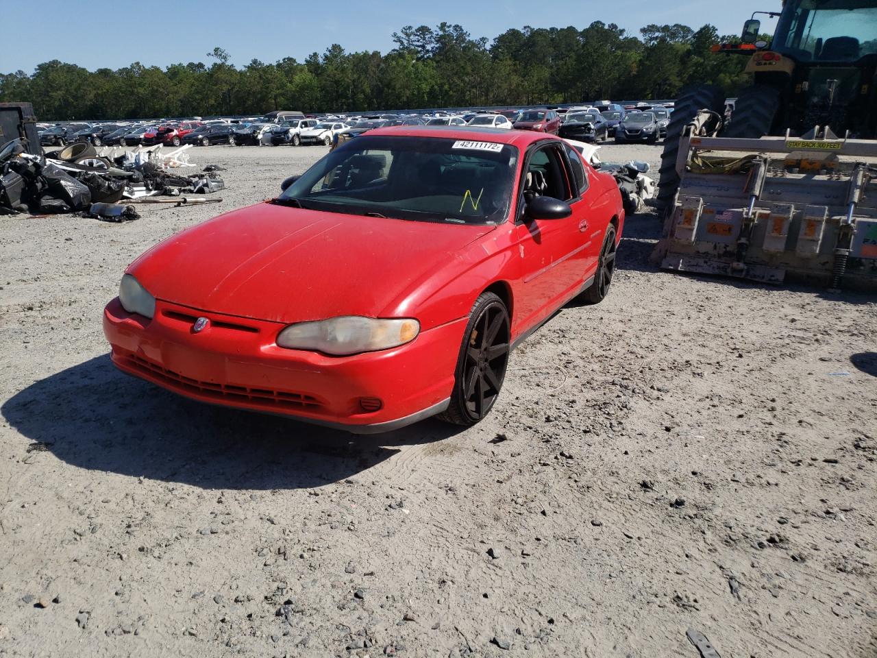 Photo 2 from auction – 2000 CHEVROLET MONTE CARL with VIN 2G1WW12E7Y9224450