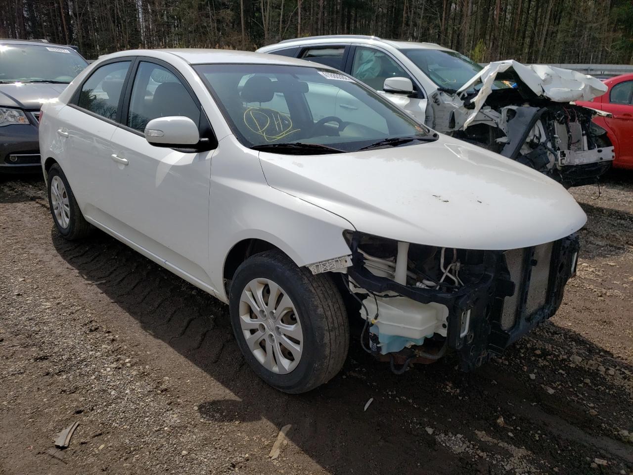 KIA FORTE EX 2010 with VIN KNAFU4A22A5124360 - Photo from auction