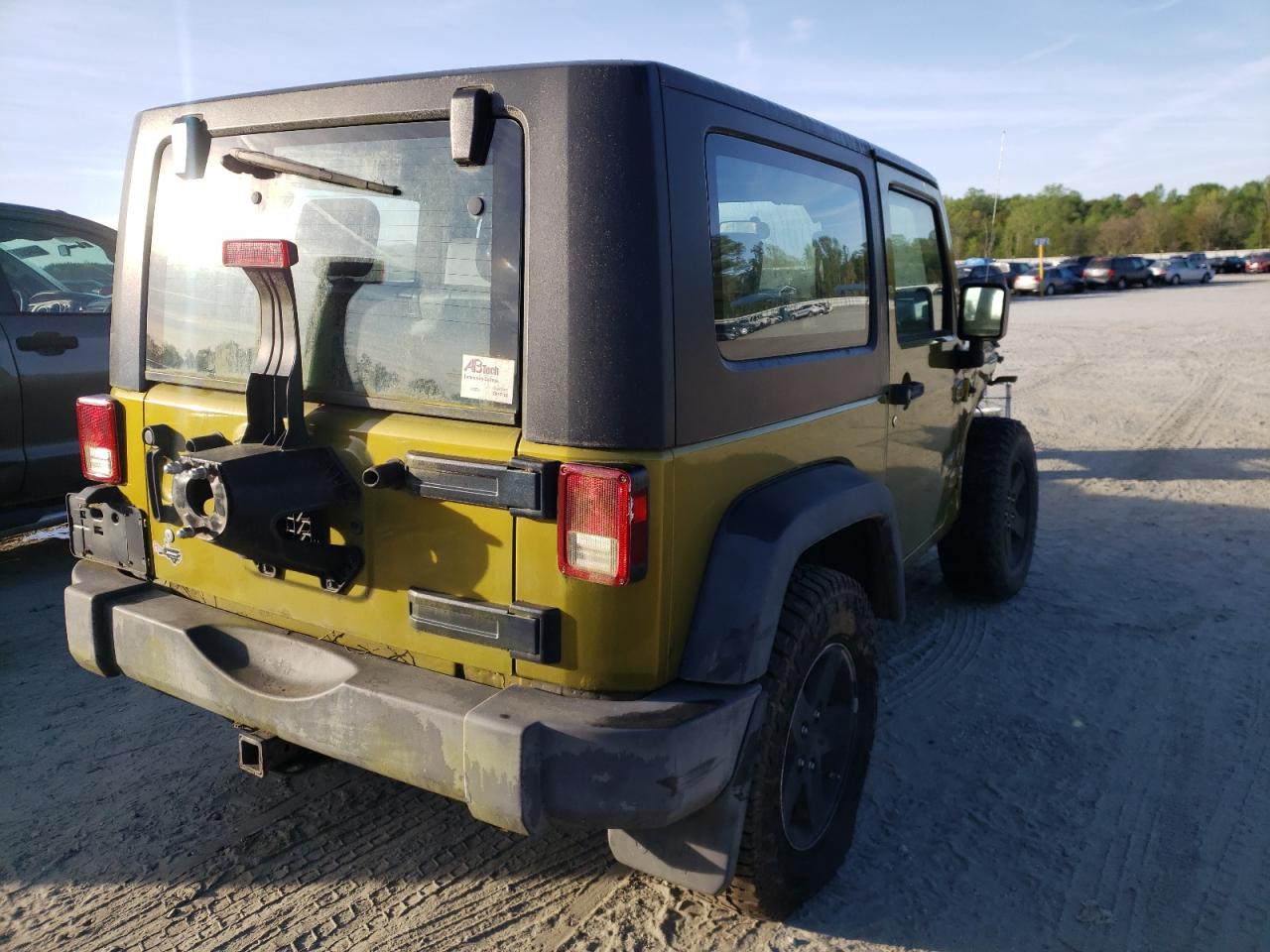 Photo 4 from auction – 2008 JEEP WRANGLER X with VIN 1J4FA241X8L590301