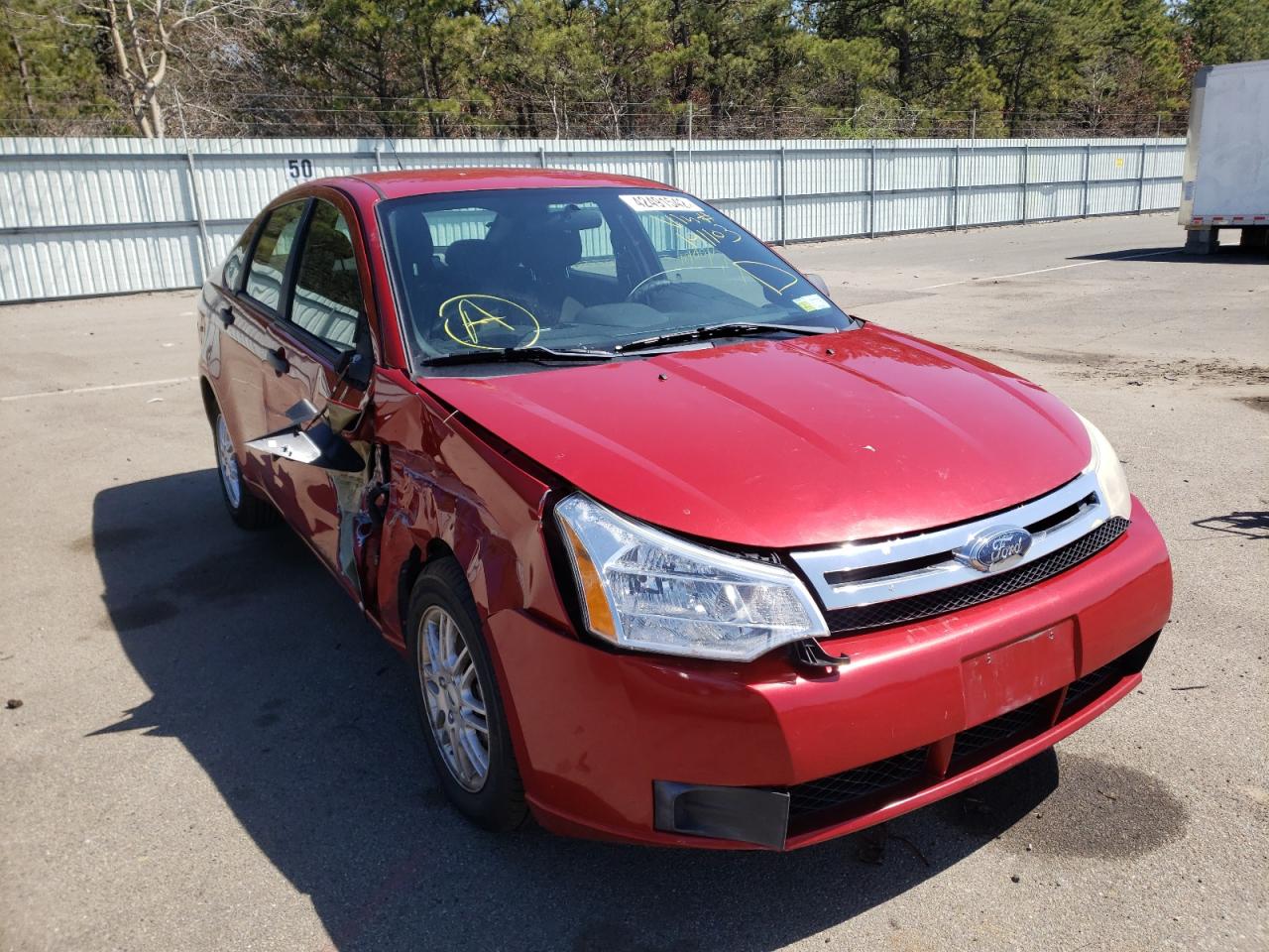 FORD FOCUS 2009 with VIN 1FAHP35N29W191103 - Photo from auction