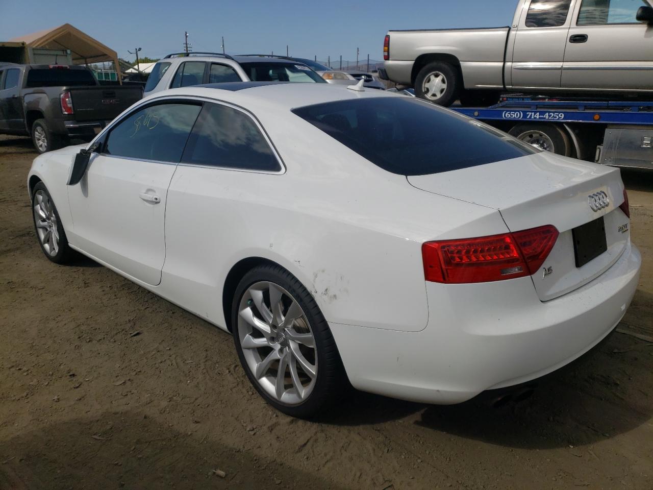 Photo 3 from auction – 2013 AUDI A5 with VIN WAULFAFR3DA048077