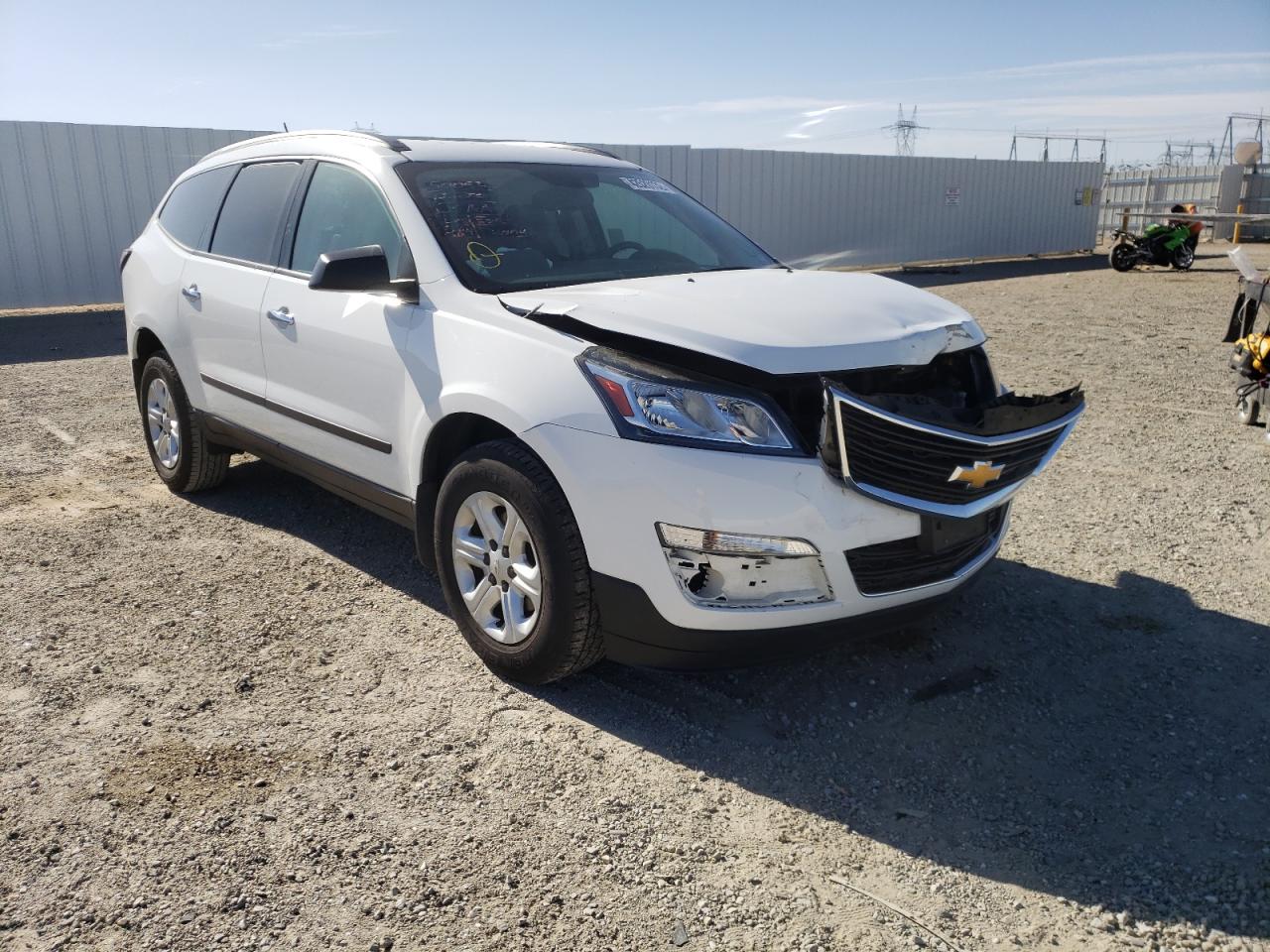 Photo 1 from auction – 2017 CHEVROLET TRAVERSE L with VIN 1GNKRFKD9HJ102055