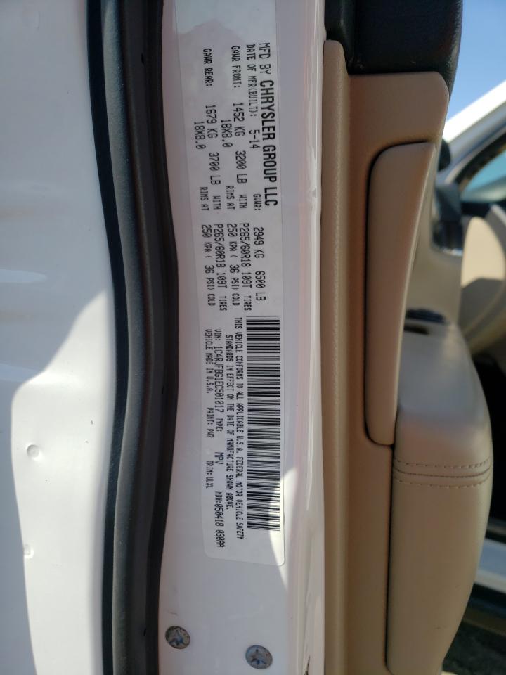 Photo 10 from auction – 2014 JEEP GRAND CHER with VIN 1C4RJFBG1EC501017