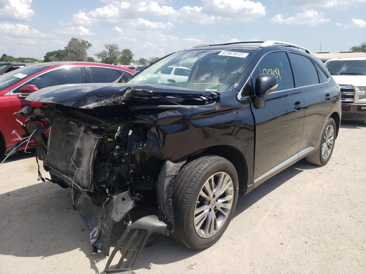 Photo 2 from auction – 2013 LEXUS RX 350 with VIN 2T2ZK1BA0DC094384