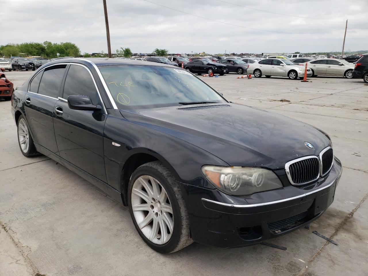 BMW 750 LI 2008 with VIN WBAHN835X8DT79598 - Photo from auction