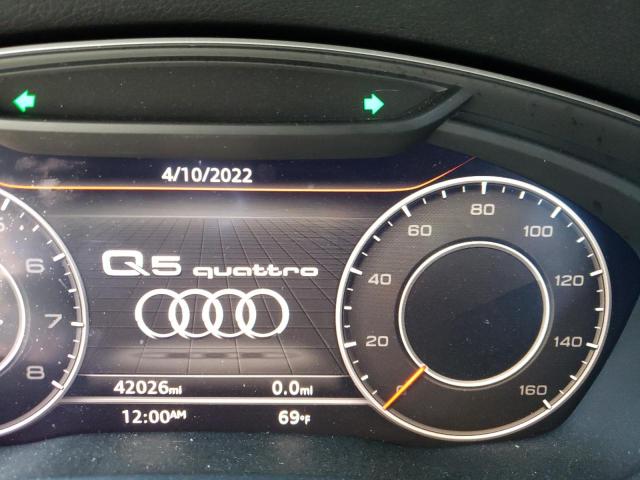 Photo 8 from auction – 2018 AUDI Q5 PREMIUM with VIN WA1BNAFY6J2225097