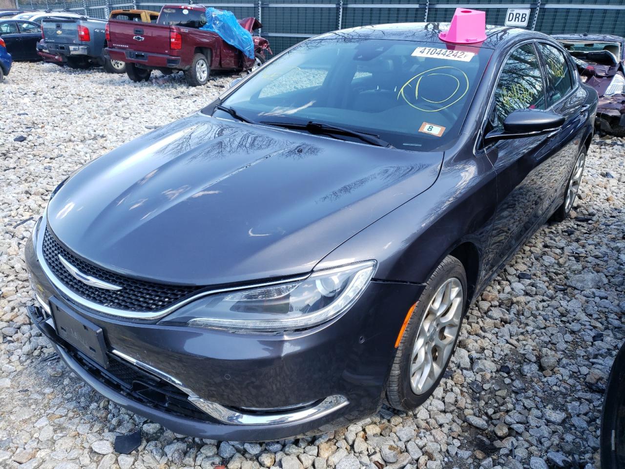 Photo 2 from auction – 2016 CHRYSLER 200 C with VIN 1C3CCCEG2GN100694