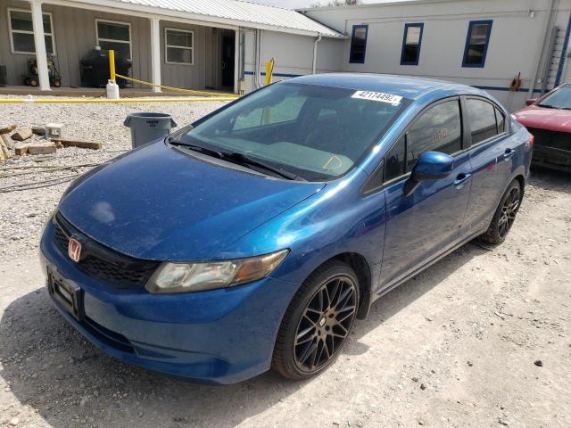 Photo 2 from auction – 2012 HONDA CIVIC LX with VIN 19XFB2F54CE038734