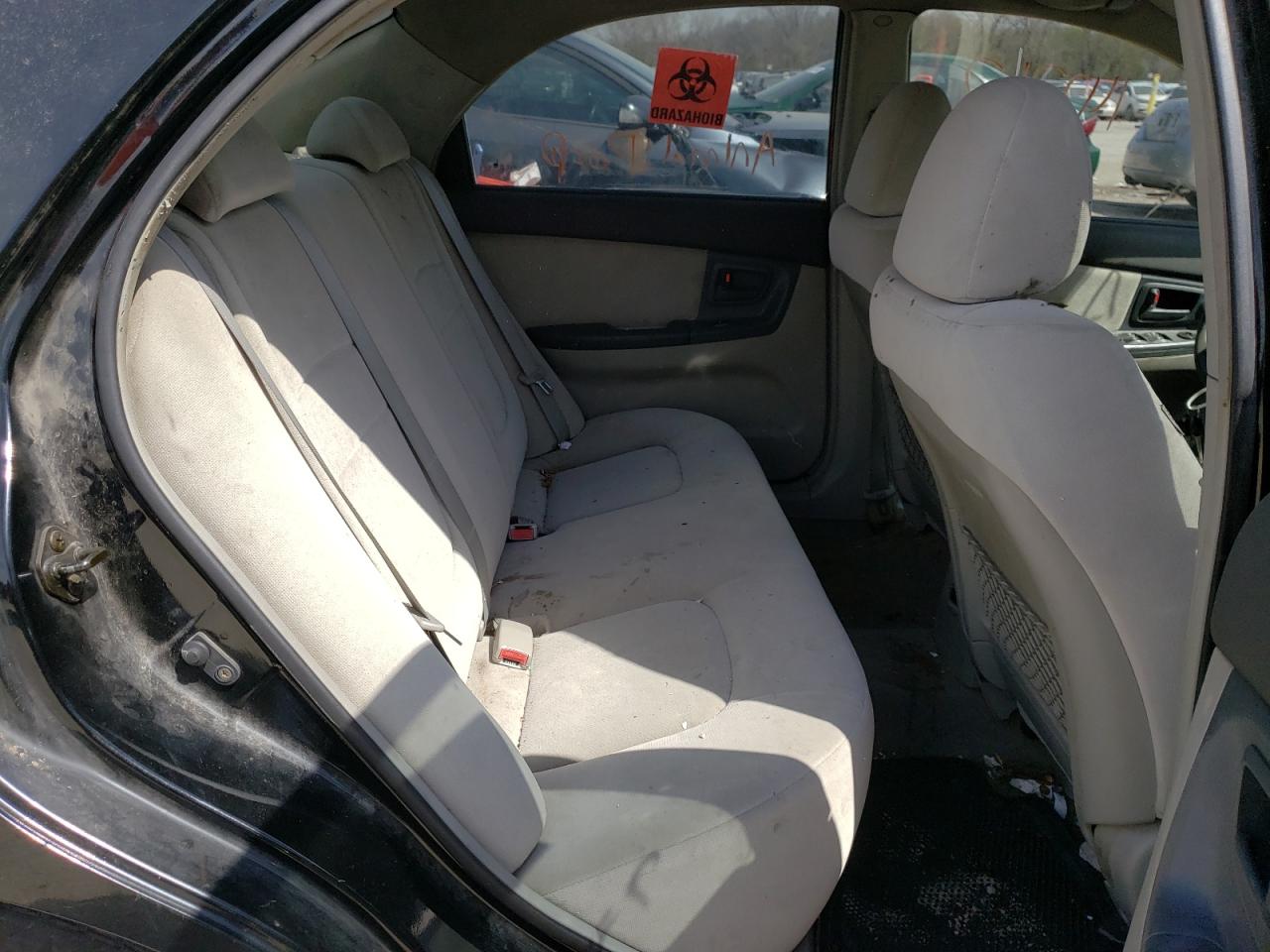 Photo 6 from auction – 2006 KIA SPECTRA LX with VIN KNAFE121X65259434