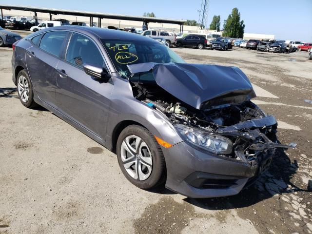 HONDA CIVIC LX 2017 with VIN 19XFC2F51HE224445 - Photo from auction