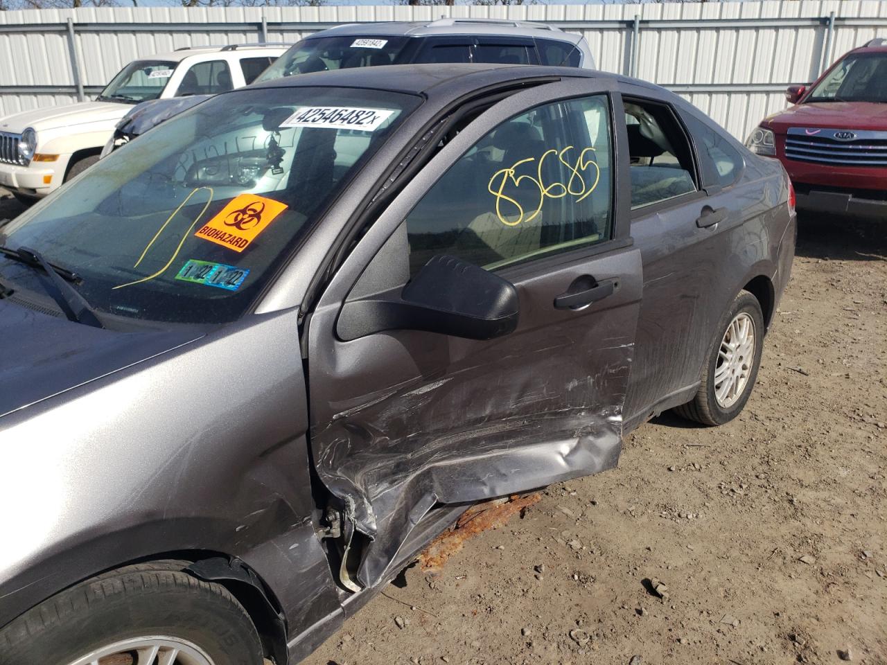 Photo 9 from auction – 2011 FORD FOCUS SE with VIN 1FAHP3FN3BW145591