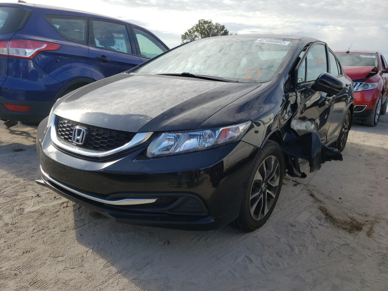 Photo 2 from auction – 2014 HONDA CIVIC EX with VIN 19XFB2F89EE041903