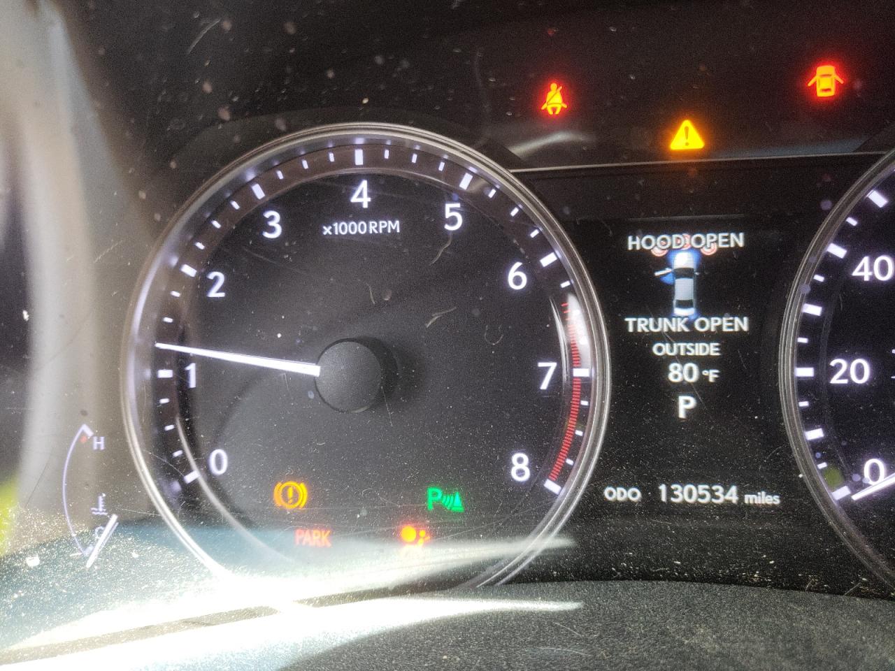 Photo 8 from auction – 2013 LEXUS GS 350 with VIN JTHBE1BL7D5016257