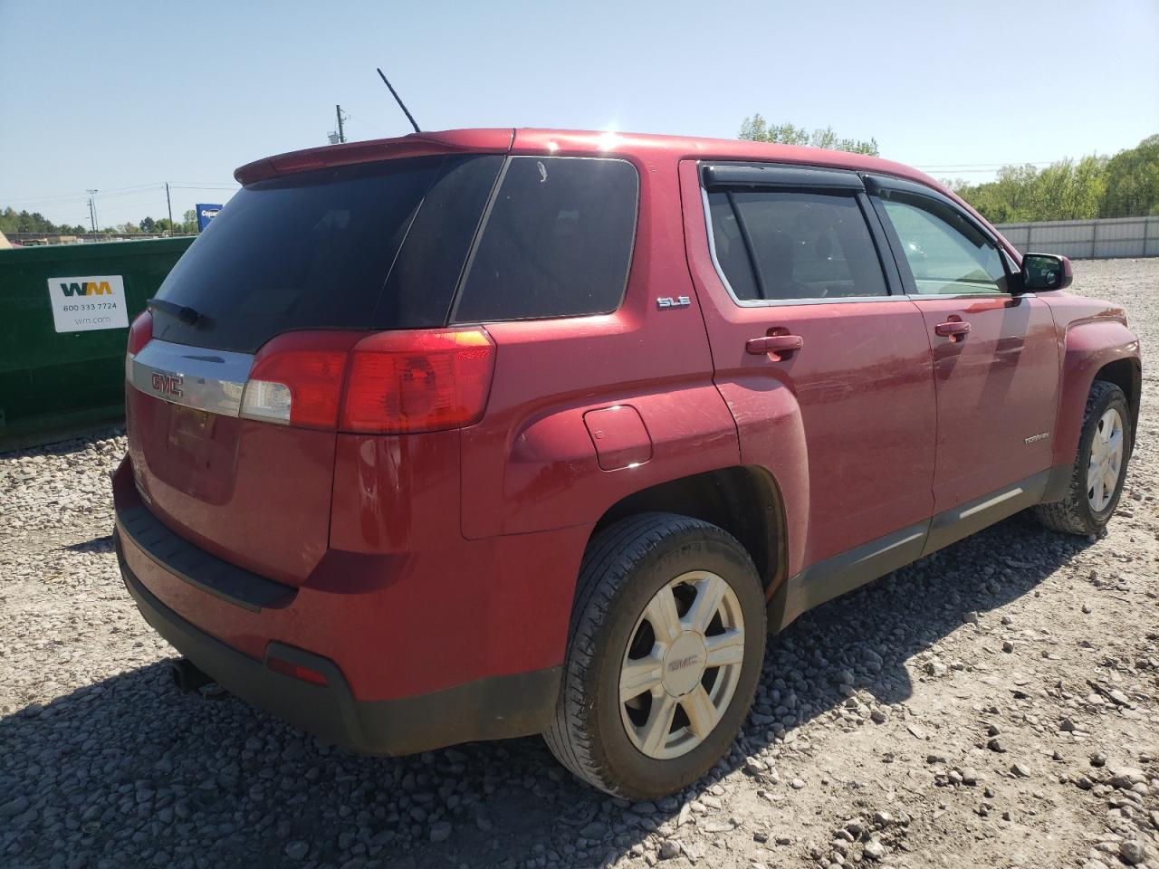 Photo 4 from auction – 2015 GMC TERRAIN SL with VIN 2GKALMEK6F6400291