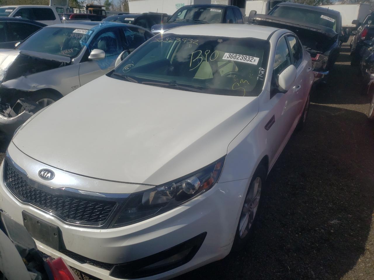 Photo 2 from auction – 2013 KIA OPTIMA LX with VIN KNAGM4A76D5382420