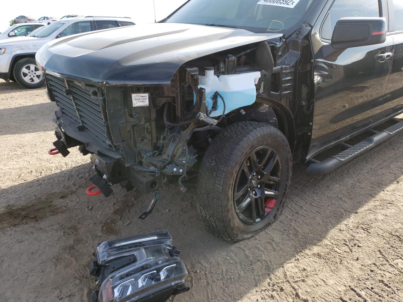 Photo 9 from auction – 2021 CHEVROLET SILVERADO with VIN 1GCUYEED0MZ337580