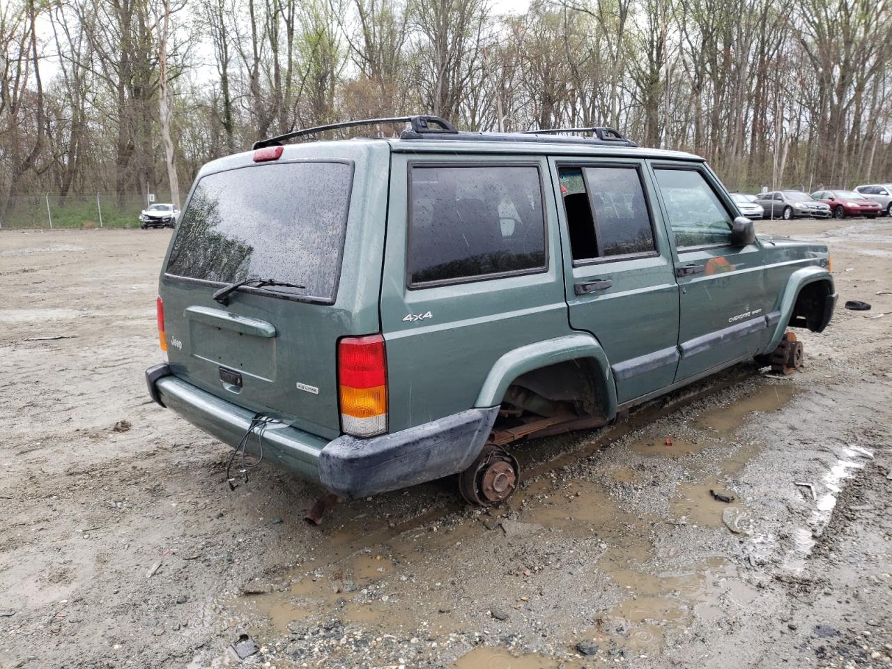 Photo 4 from auction – 2000 JEEP CHEROKEE S with VIN 1J4FF48S2YL214482