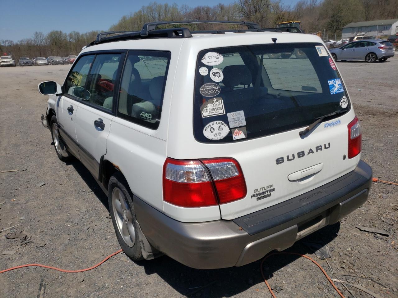 Photo 3 from auction – 2002 SUBARU FORESTER S with VIN JF1SF65512H700439