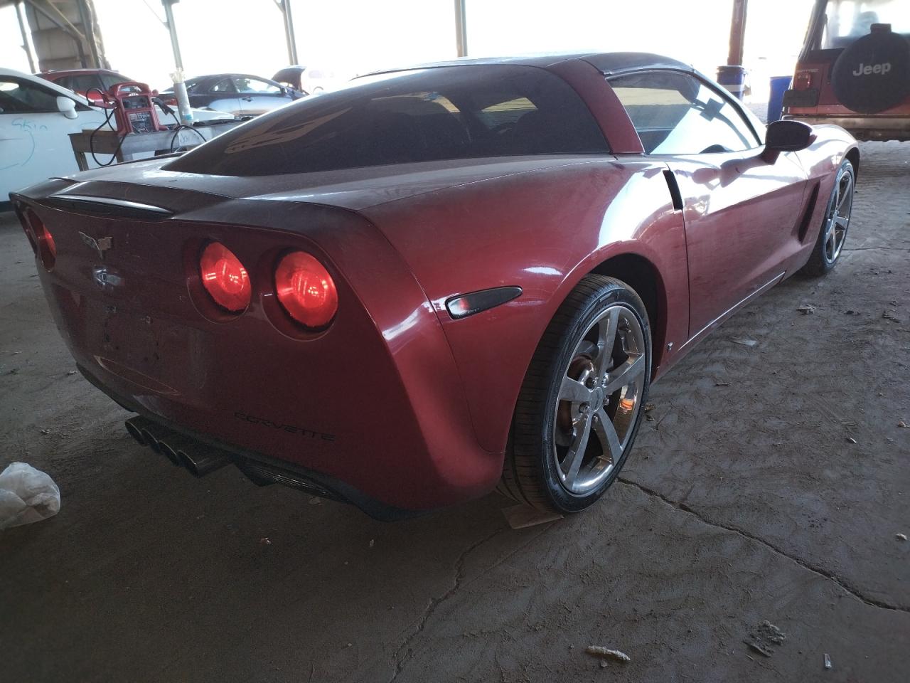 Photo 4 from auction – 2009 CHEVROLET CORVETTE with VIN 1G1YY25W295103112