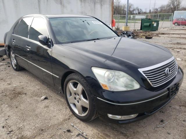 LEXUS LS 430 2005 with VIN JTHBN36F555006358 - Photo from auction