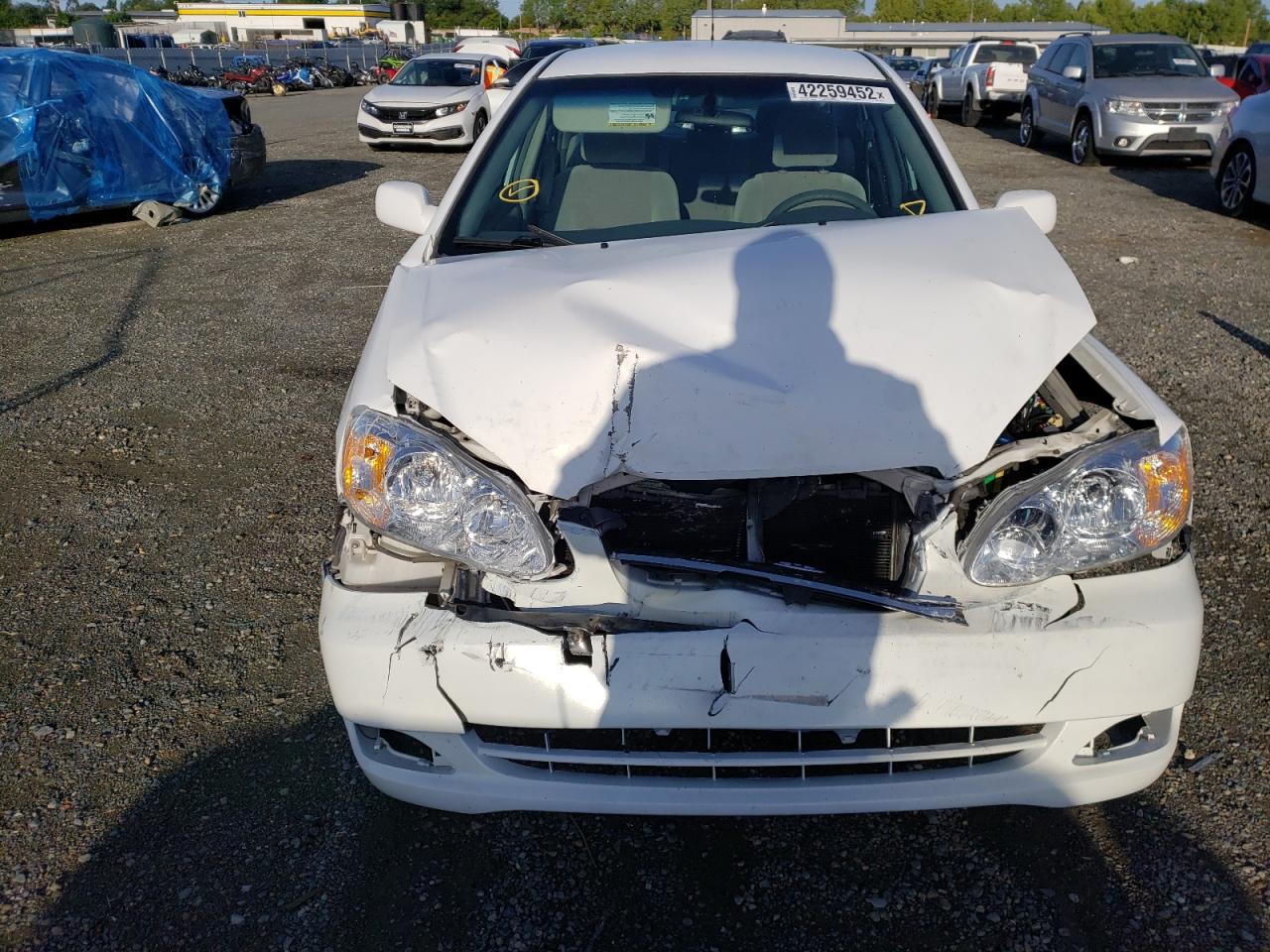 Photo 9 from auction – 2007 TOYOTA COROLLA with VIN 1NXBR32E47Z837194