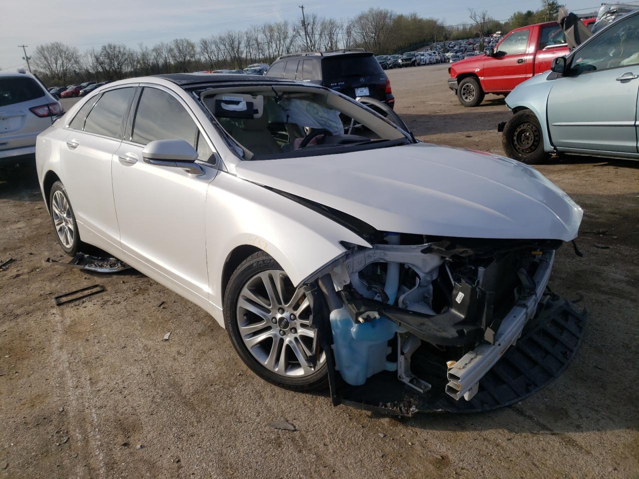 LINCOLN MKZ HYBRID 2014 with VIN 3LN6L2LU4ER830835 - Photo from auction