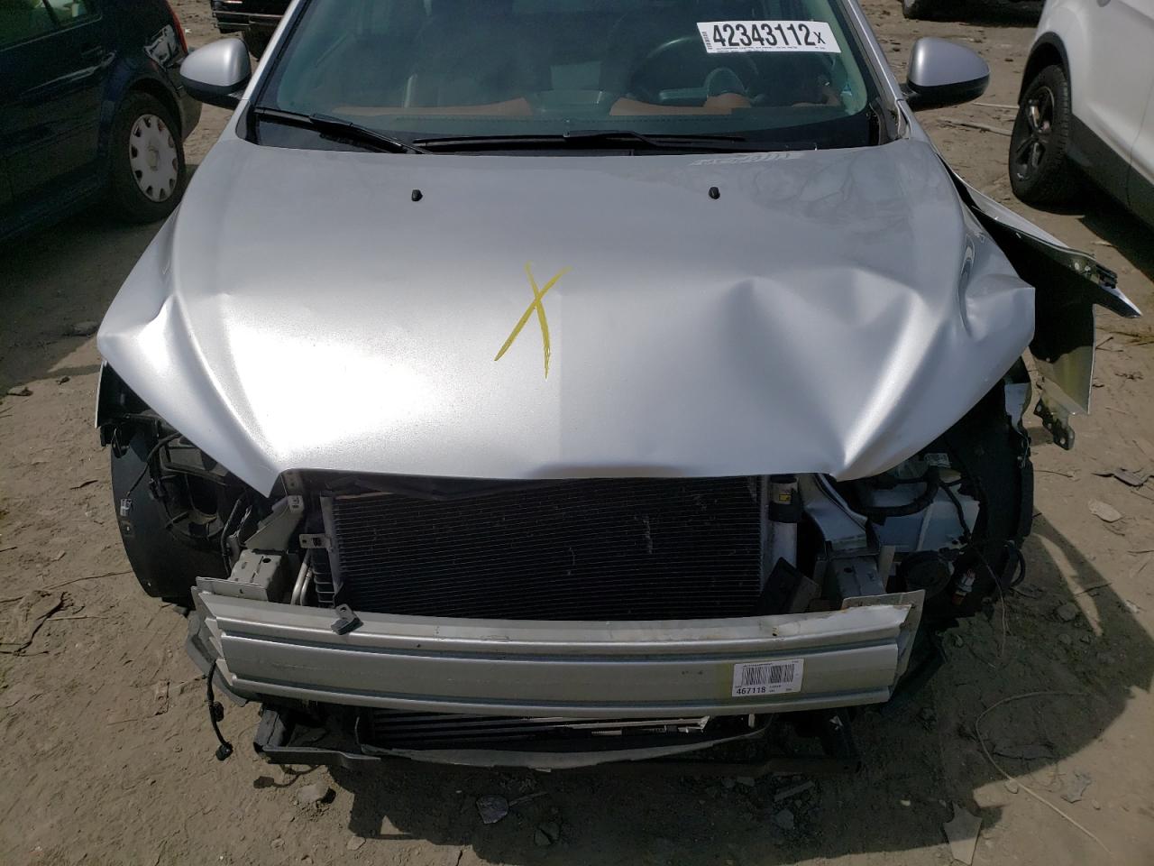 Photo 7 from auction – 2015 CHEVROLET SONIC LTZ with VIN 1G1JE5SB4F4128804