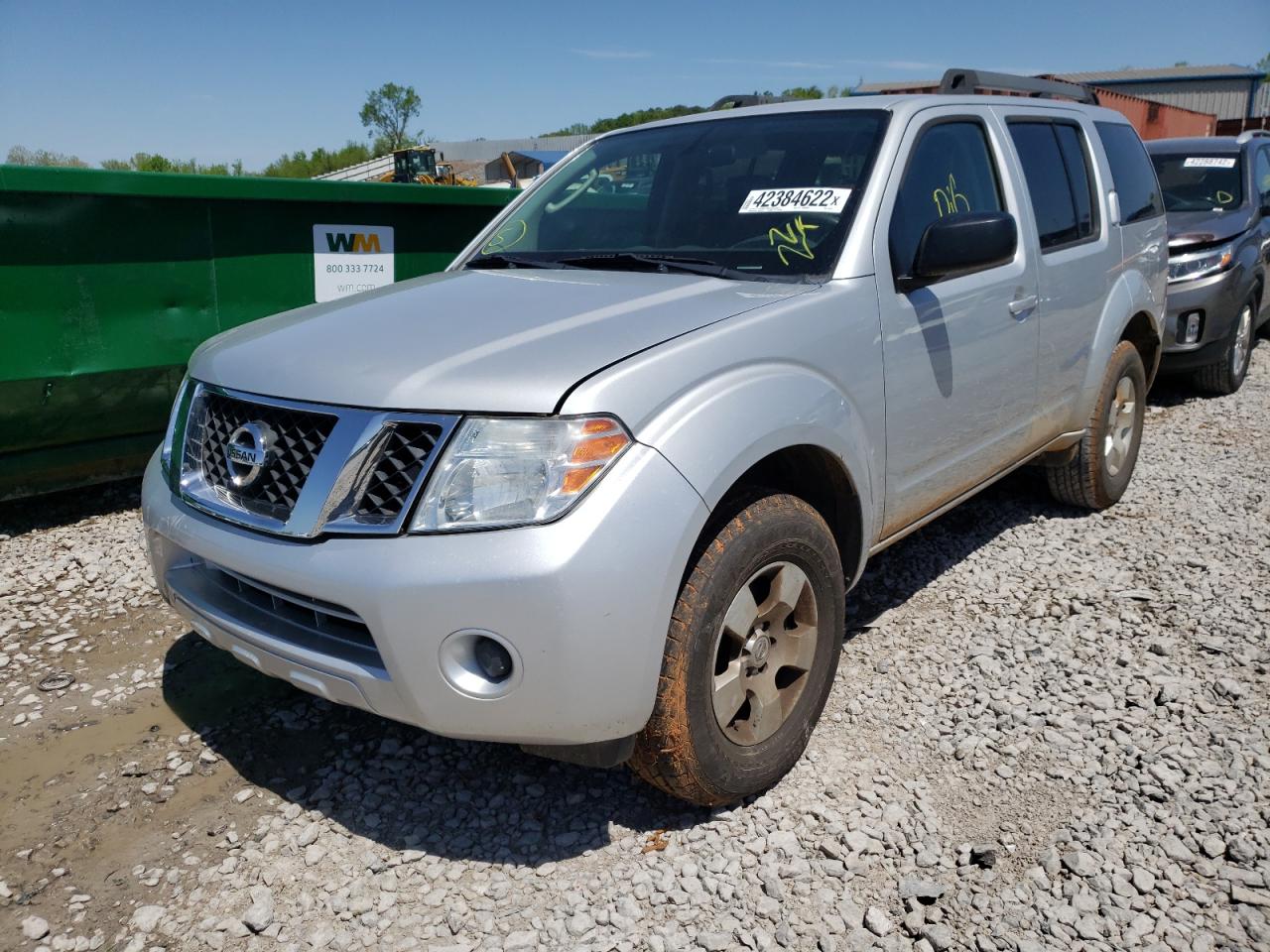 Photo 2 from auction – 2012 NISSAN PATHFINDER with VIN 5N1AR1NN9CC635432