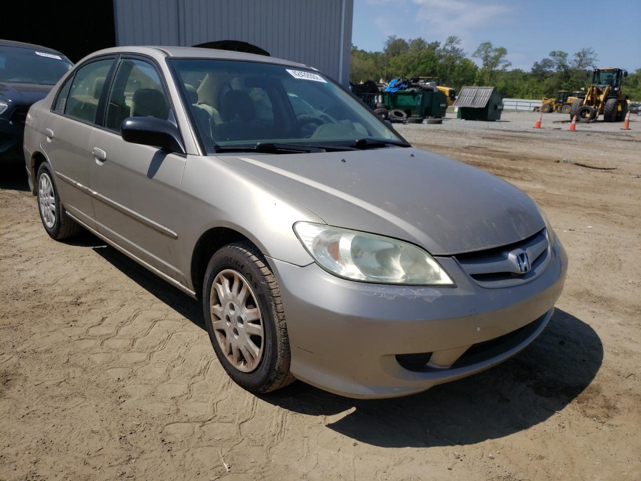 HONDA CIVIC LX 2004 with VIN 2HGES16554H575996 - Photo from auction