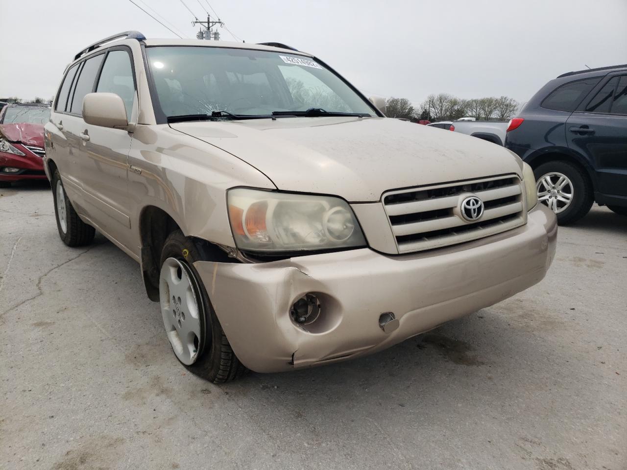 TOYOTA HIGHLANDER 2004 with VIN JTEDP21AX40008138 - Photo from auction