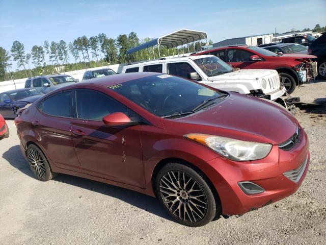 HYUNDAI ELANTRA GL 2013 with VIN 5NPDH4AE2DH200334 - Photo from auction